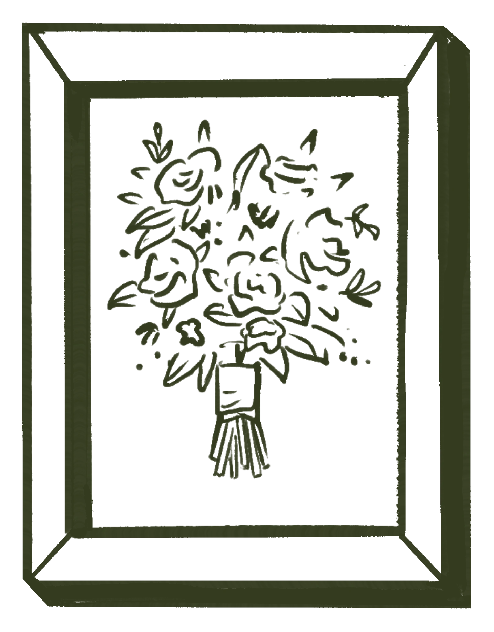 Full Bouquet Design illustration